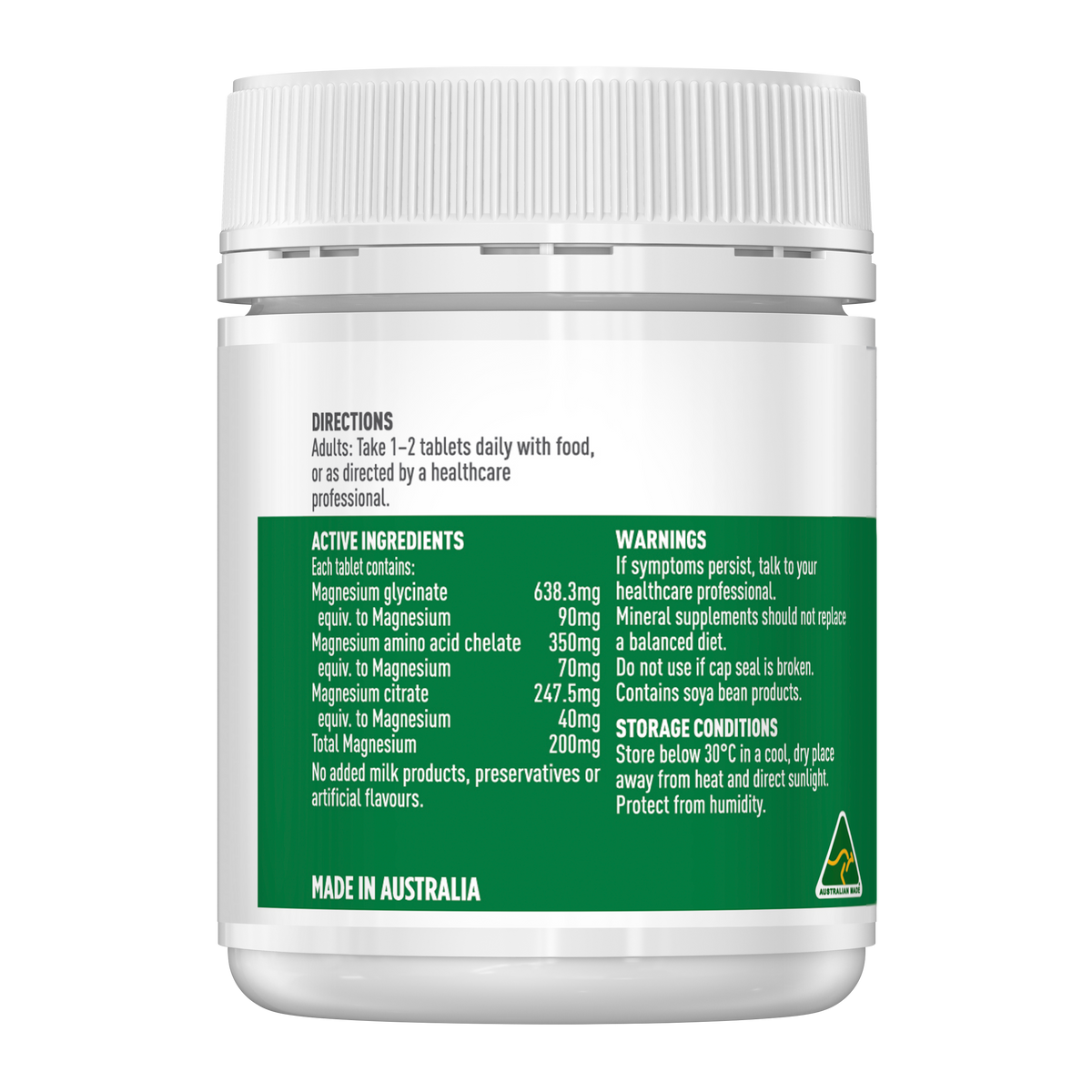 Healthy Care Ultra Magnesium Triple Complex - 60 Tablets