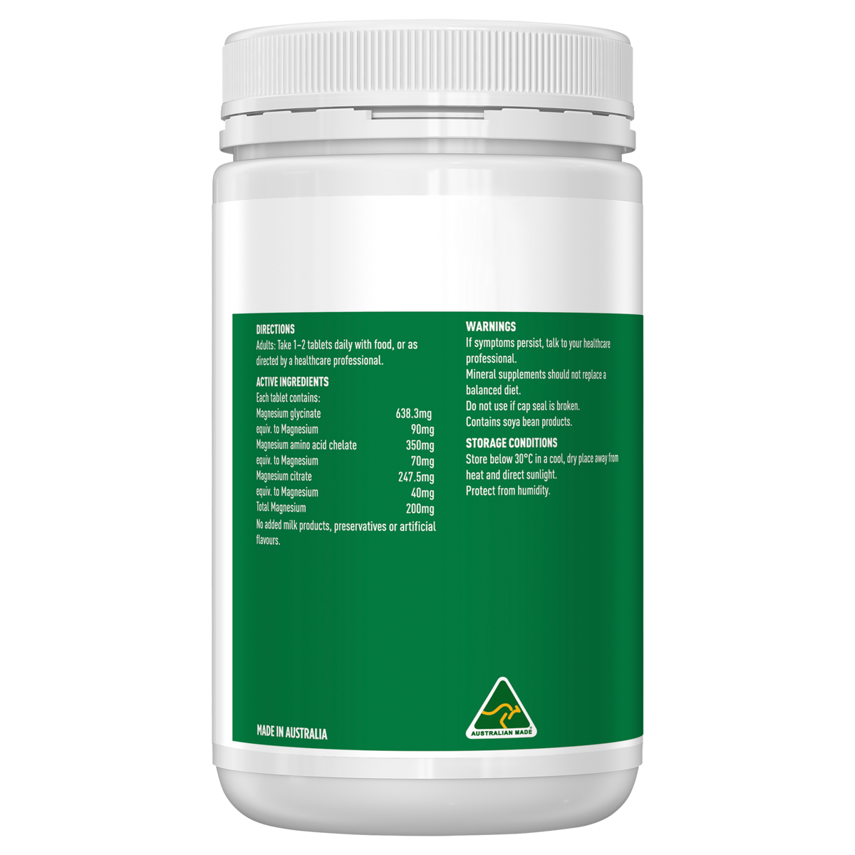 Healthy Care Ultra Magnesium Triple Complex - 240 Tablets