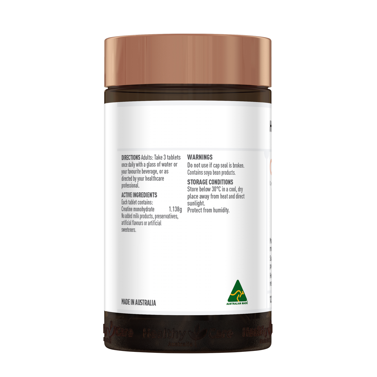 Healthy Care Creatine 1000mg - 120 Tablets