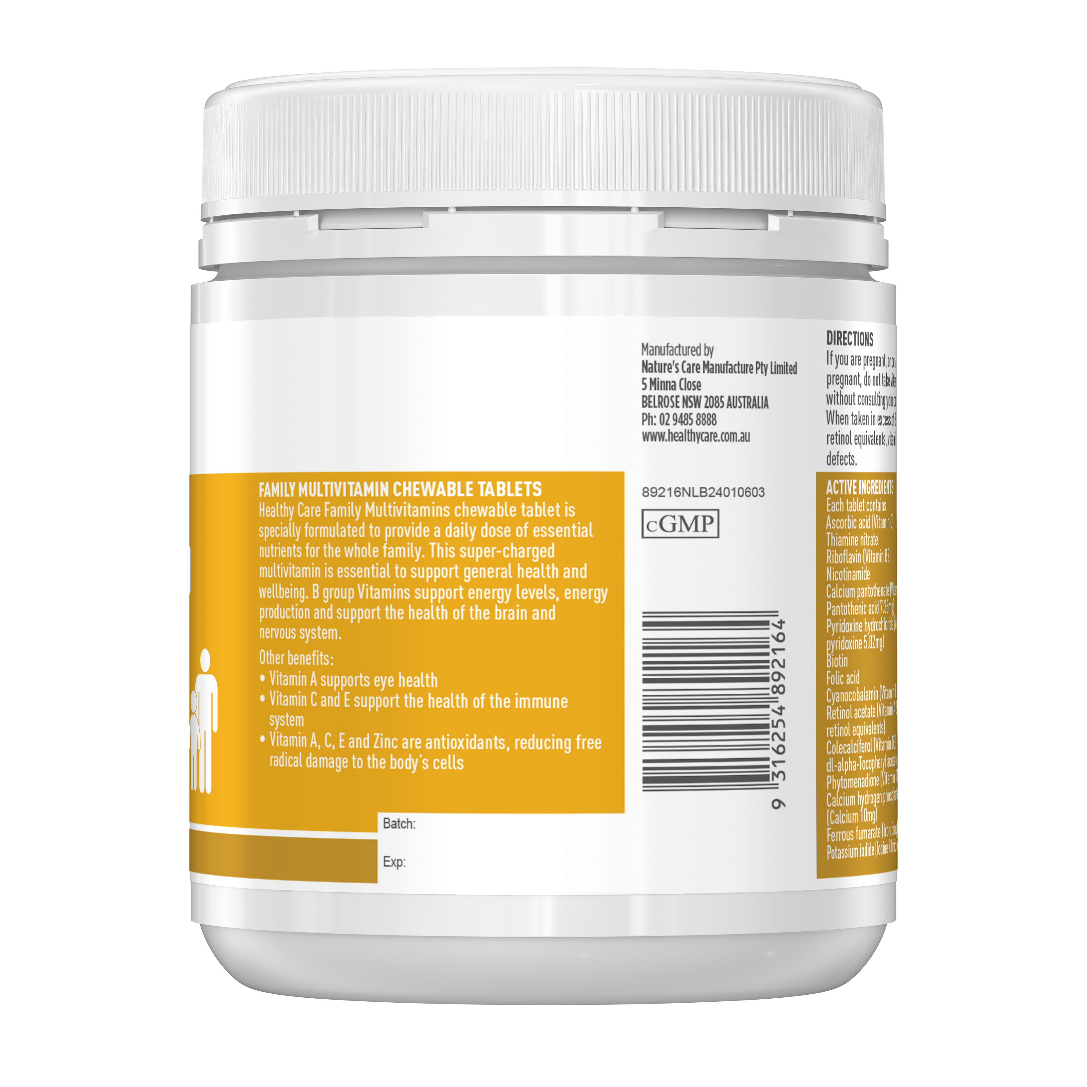 Multivitamin Keluarga 200 Tablet