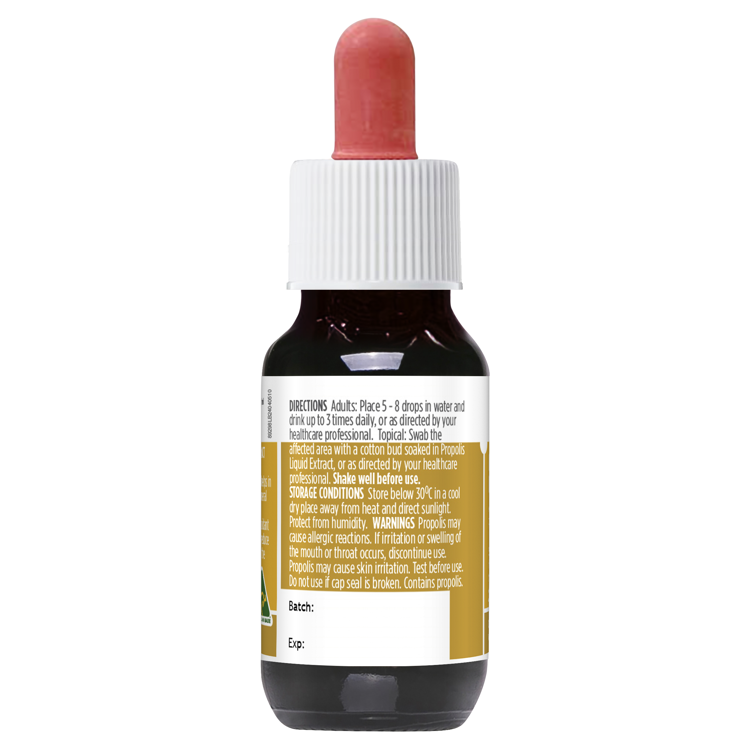Ekstrak Cecair Propolis Tanpa Alkohol