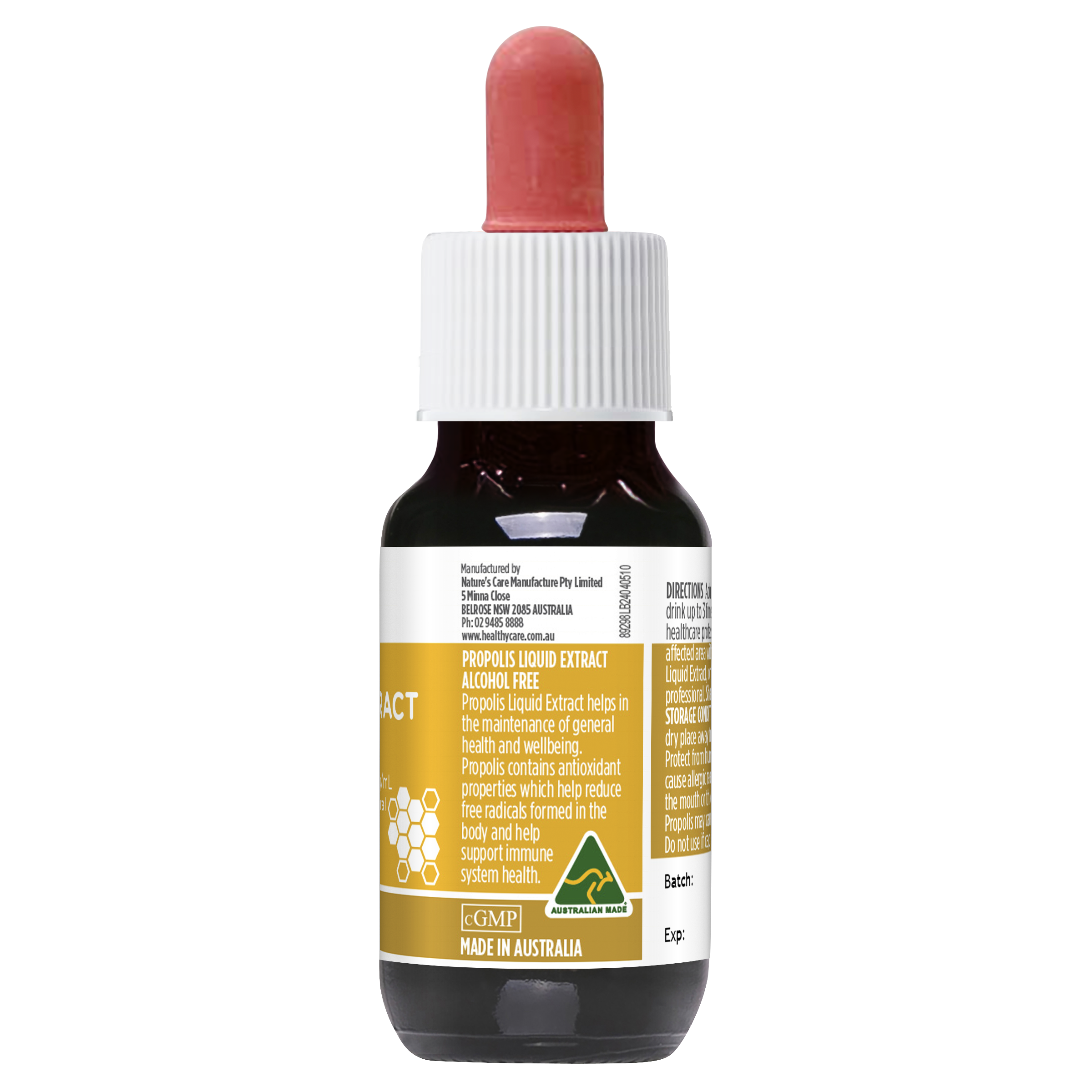 Ekstrak Cecair Propolis Tanpa Alkohol