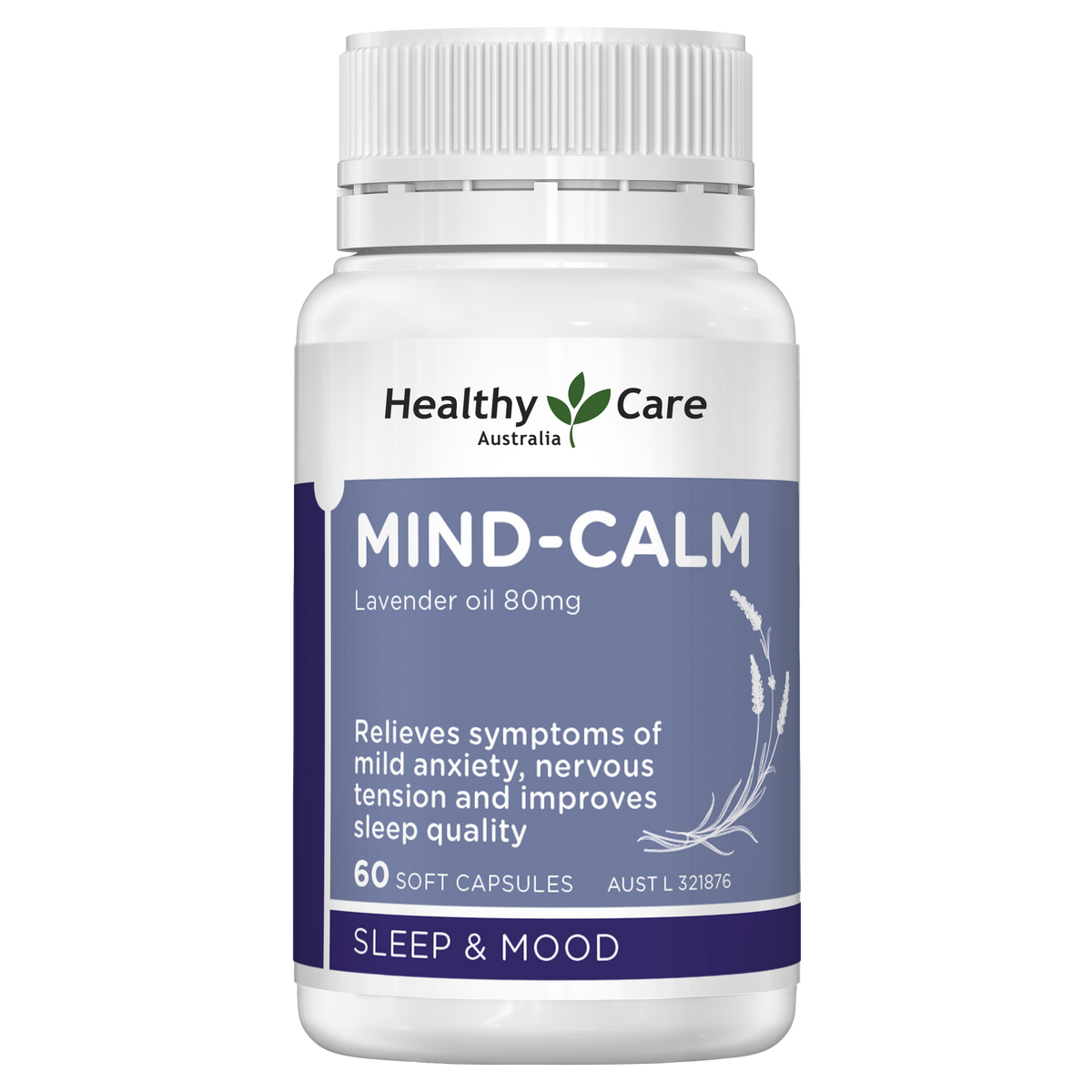 Healthy Care Mind-Calm - 60 Capsules