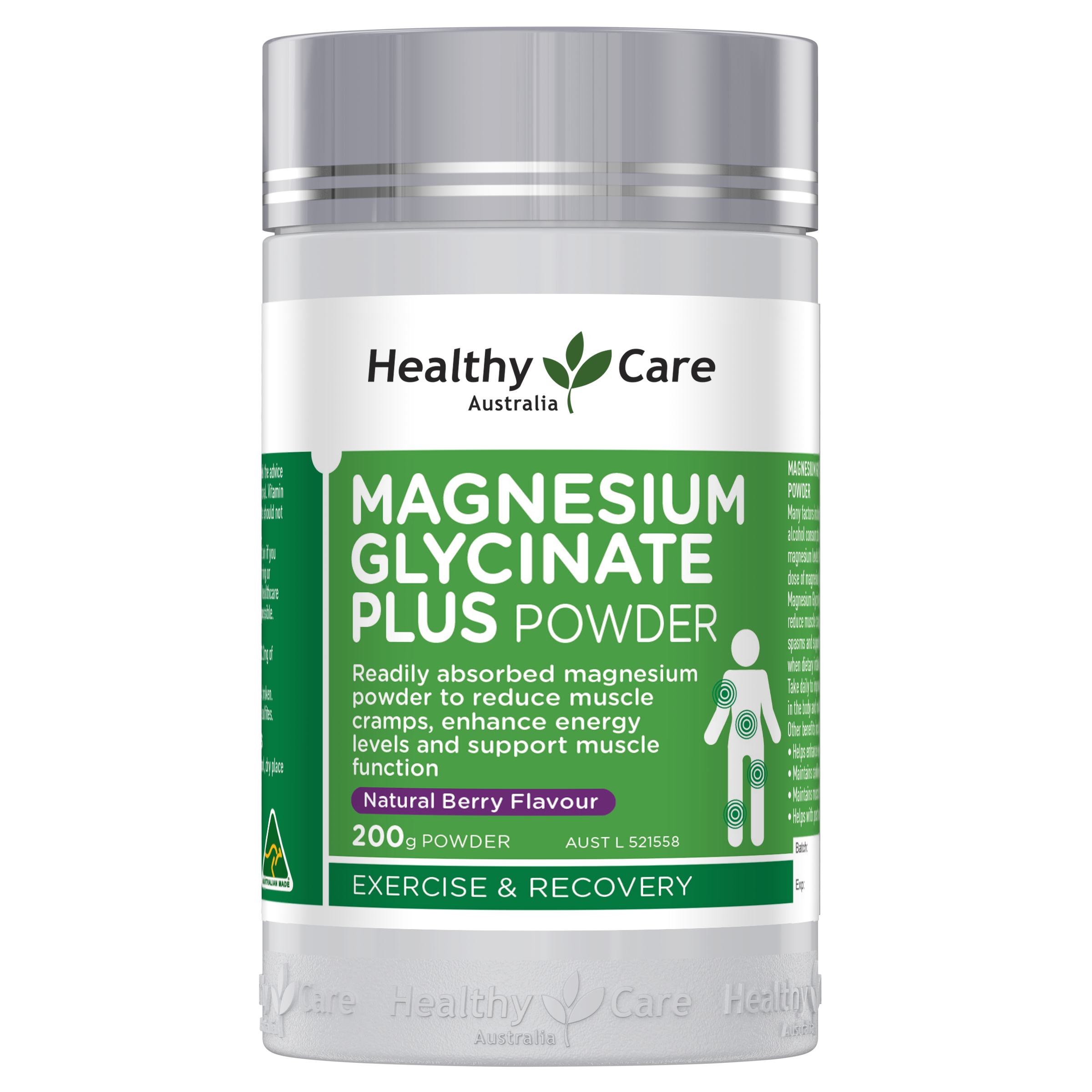 Magnesium Glycinate Plus Powder 200g