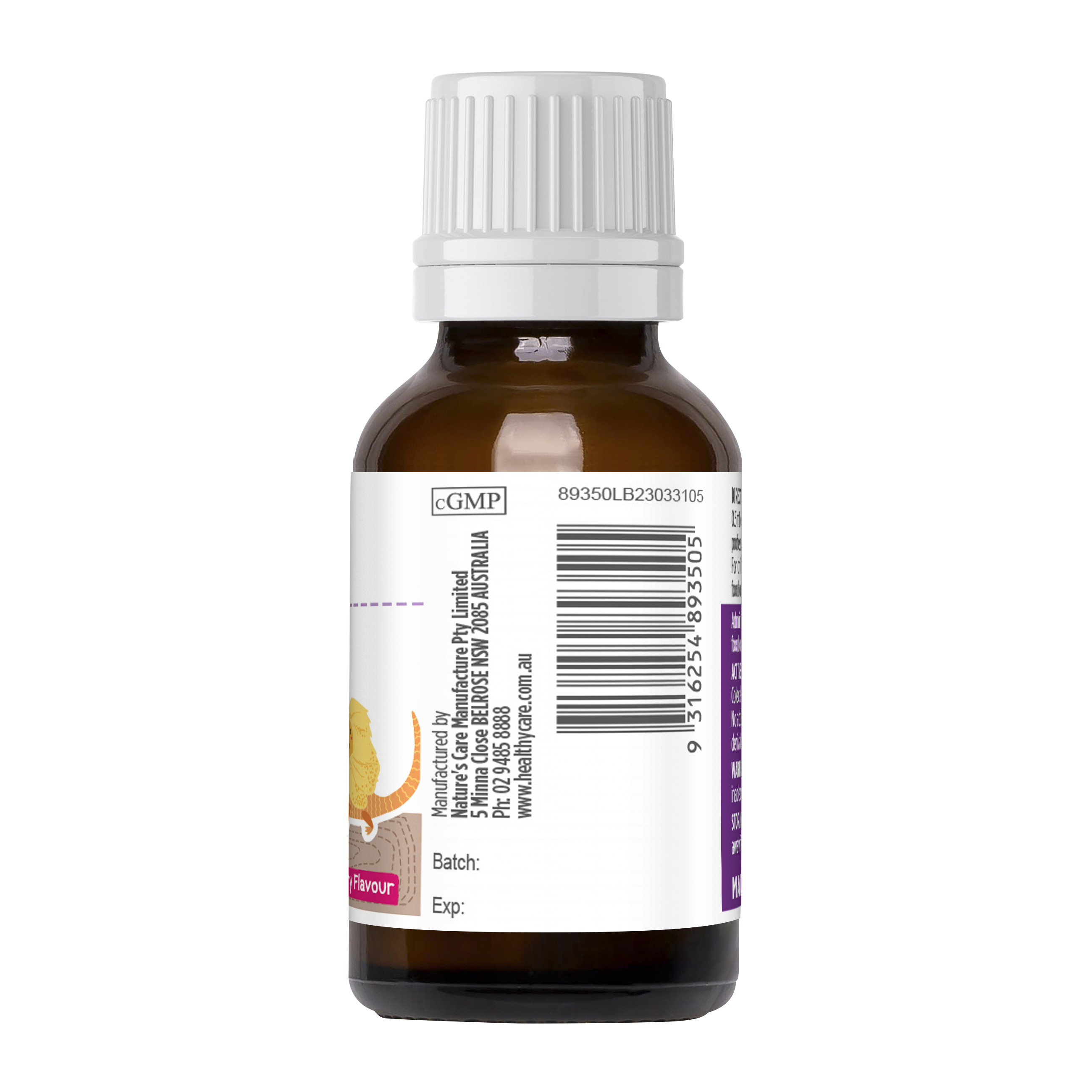 Healthy Care Vitamin D Kids Liquid 20mL - Healthy Care Australia