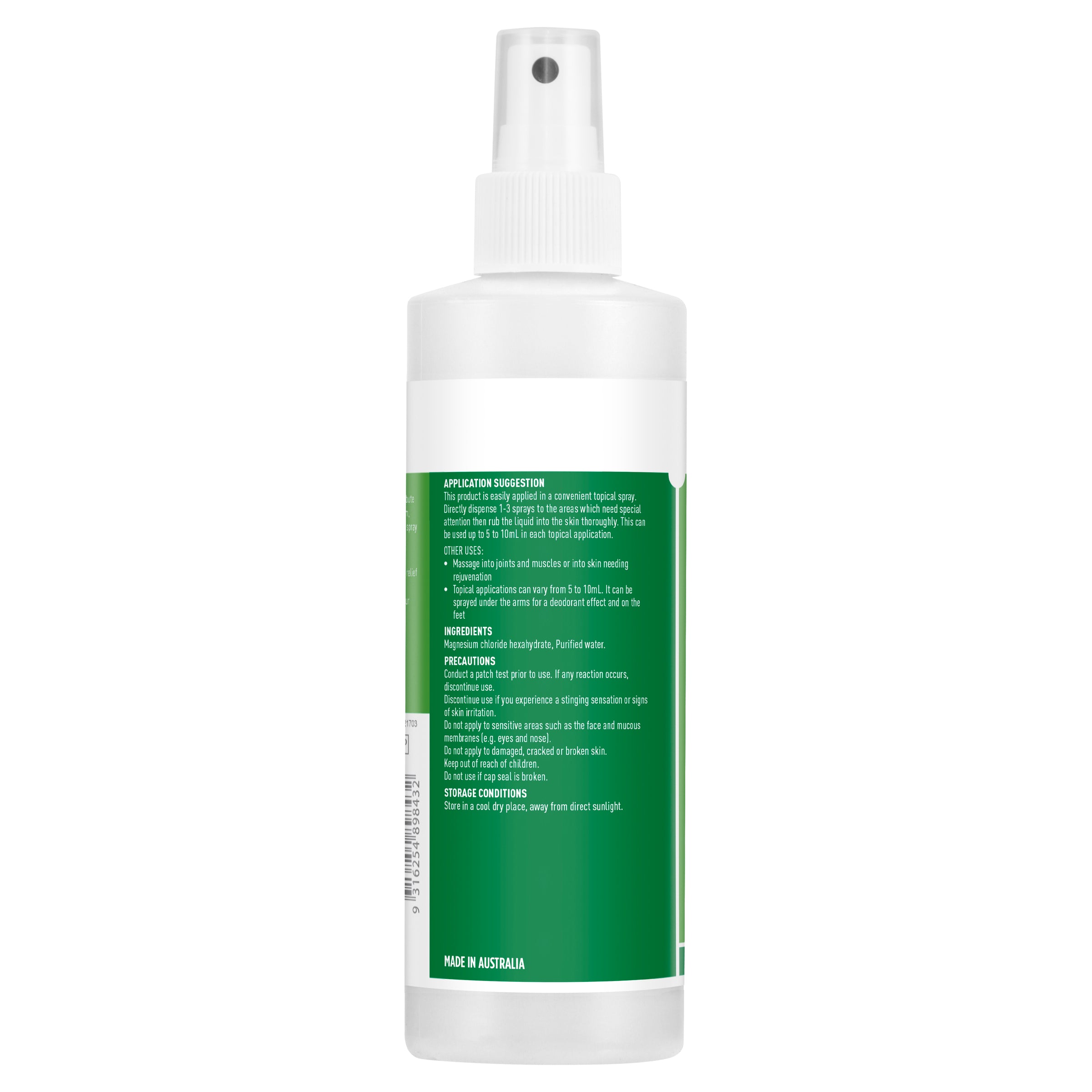 Healthy Care Magnesium Oil 250mL