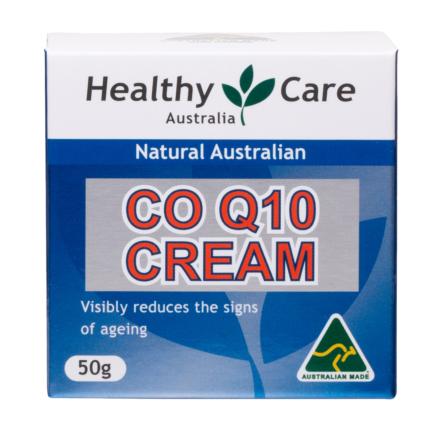 CoQ10 Cream 50g (Visibly reduces the signs of ageing)-Lotion & Moisturizer-Healthy Care Australia