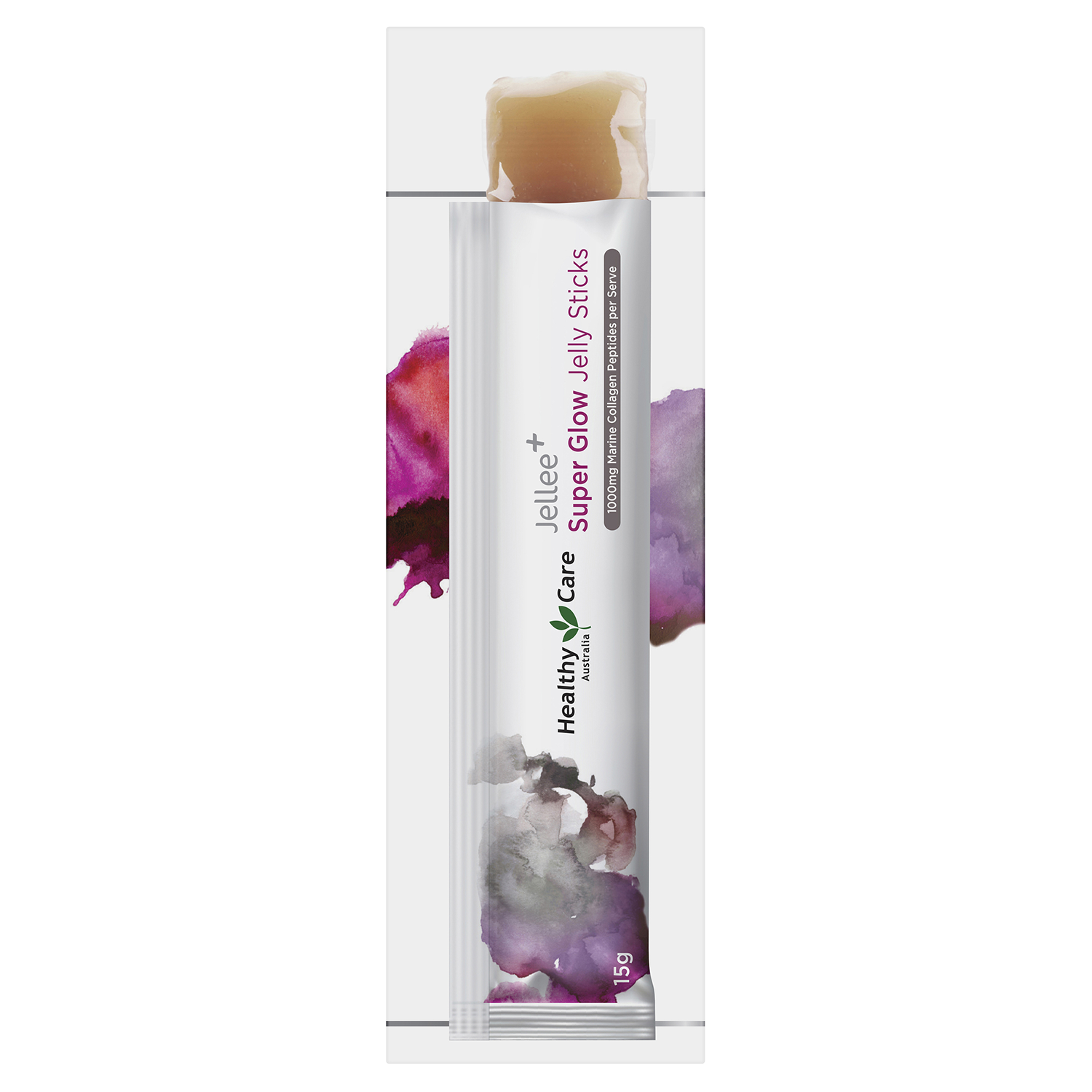 Jellee+ Super Glow Jelly Individual Stick 15g-Vitamins & Supplements-Healthy Care Australia