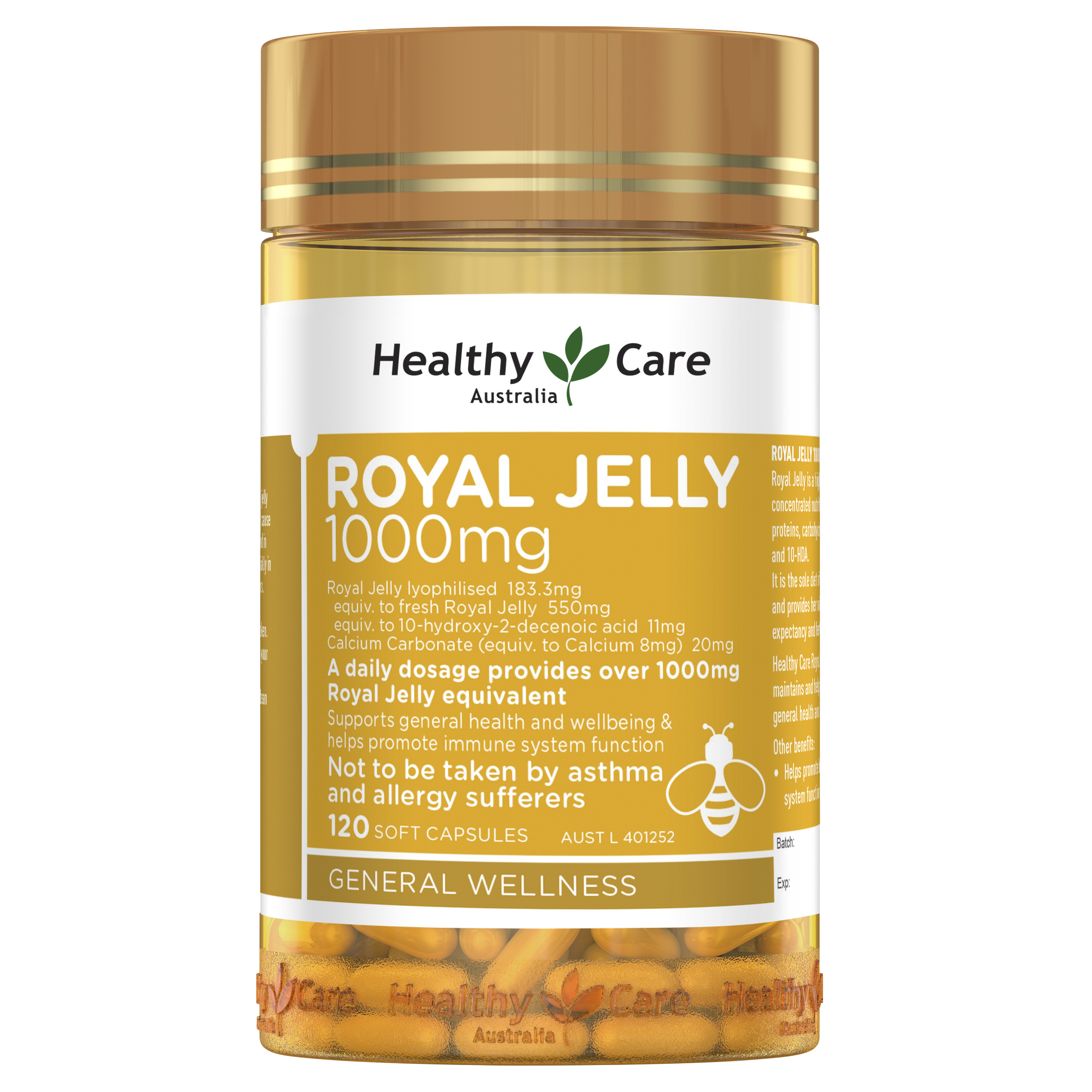 Healthy Care 蜂王浆 1000mg 120粒