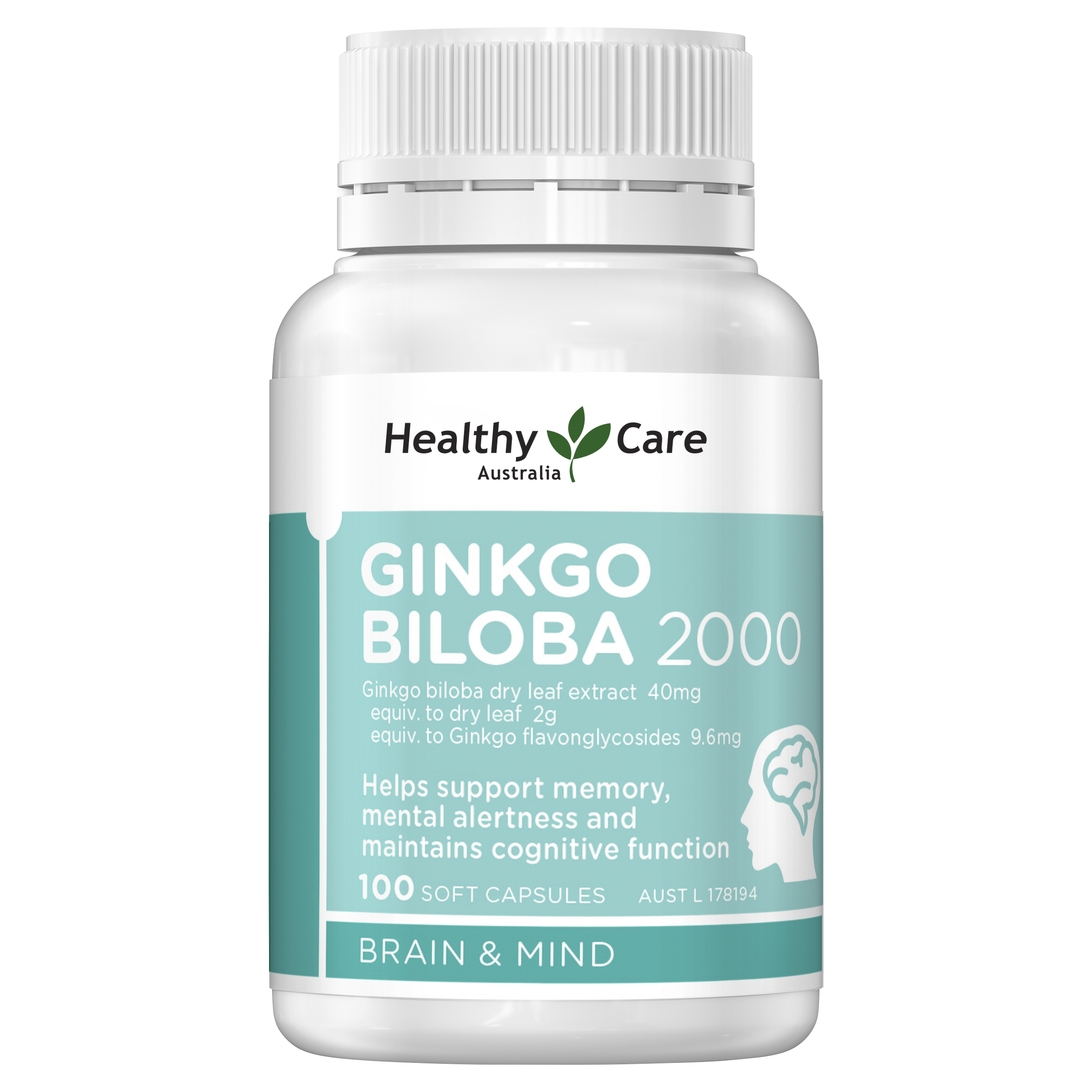 Ginkgo Biloba 2000mg 100 Kapsul
