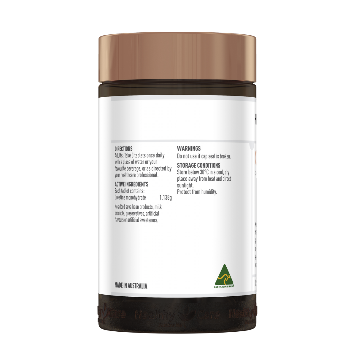 Healthy Care Creatine 1000mg - 120 Tablets