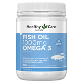 Healthy Care Fish Oil 1000mg Omega 3 400 capsules Healthy Care