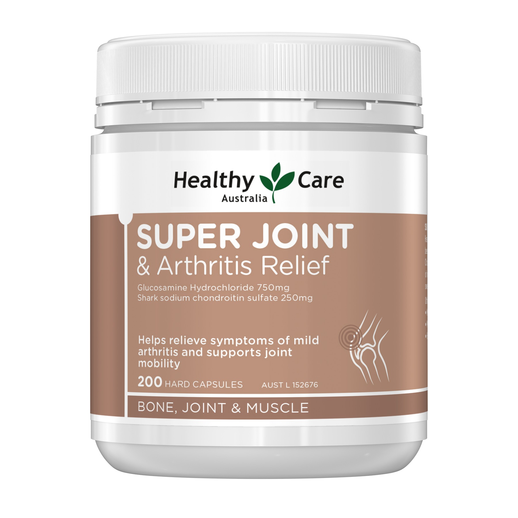 Super Joint &amp; Arthritis Relief 200 Kapsul
