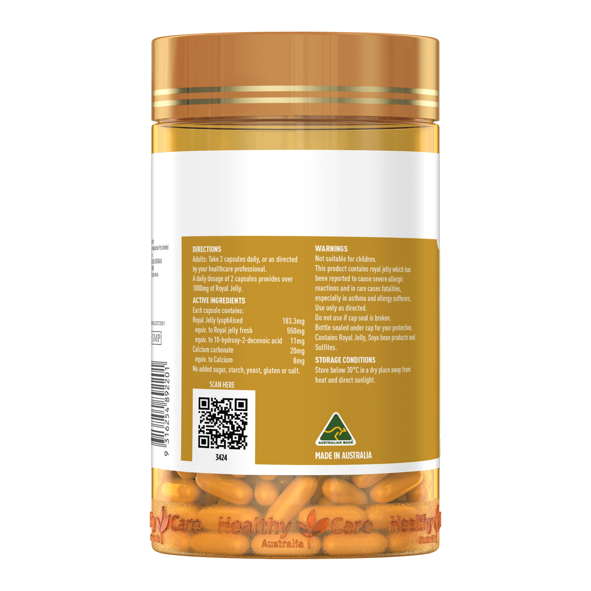 Jeli Diraja 1000mg 365 Kapsul