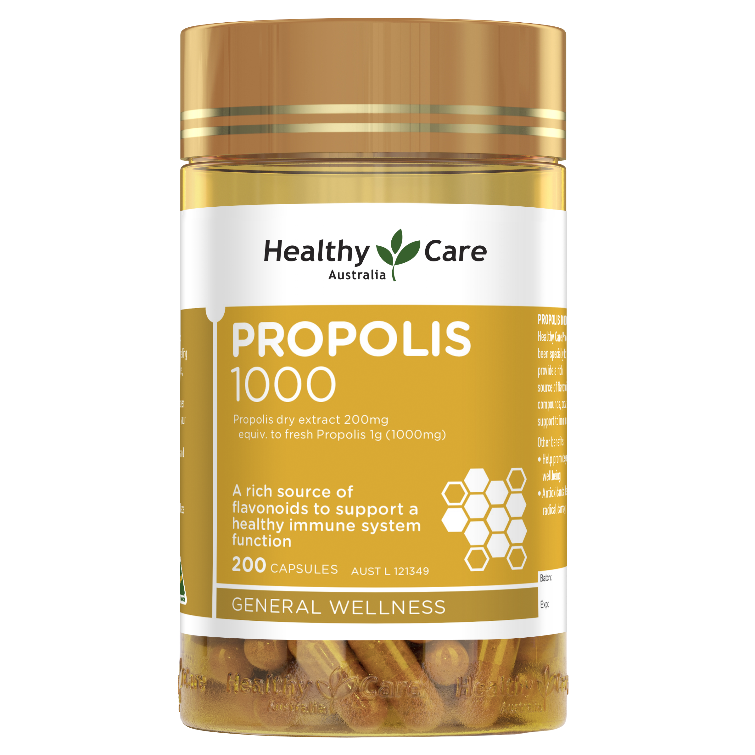 Healthy Care Propolis 1000 200 Capsules