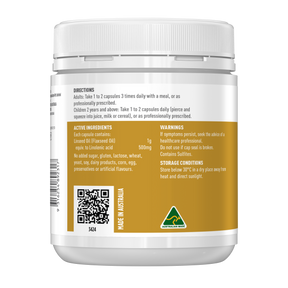 Minyak Biji Rami 1000mg 200 Kapsul
