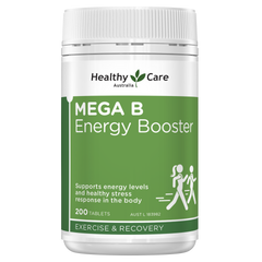 Healthy Care Mega B Energy Booster - 200 Tablets – Healthy Care Australia