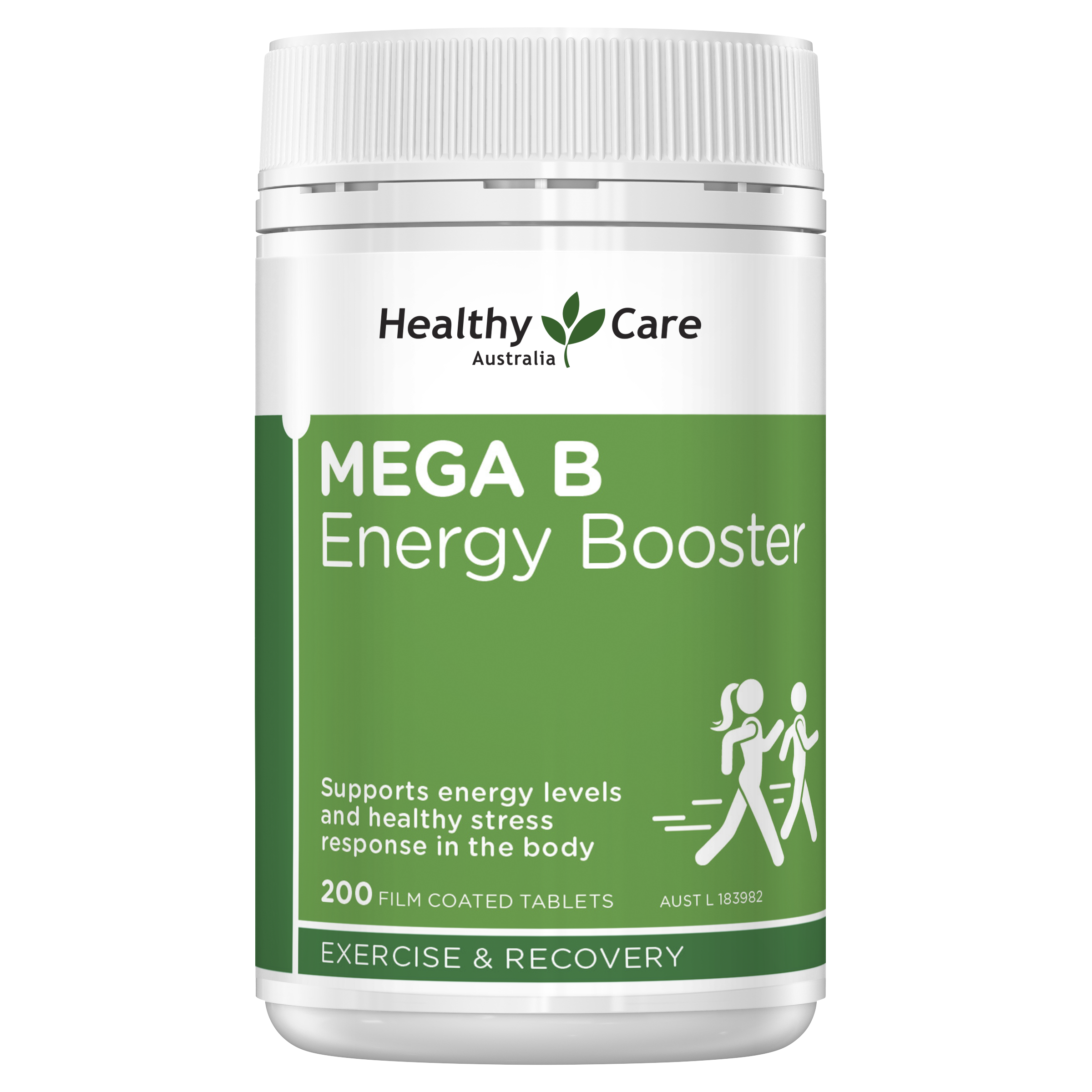 Mega B Energy Booster 200 Tablet