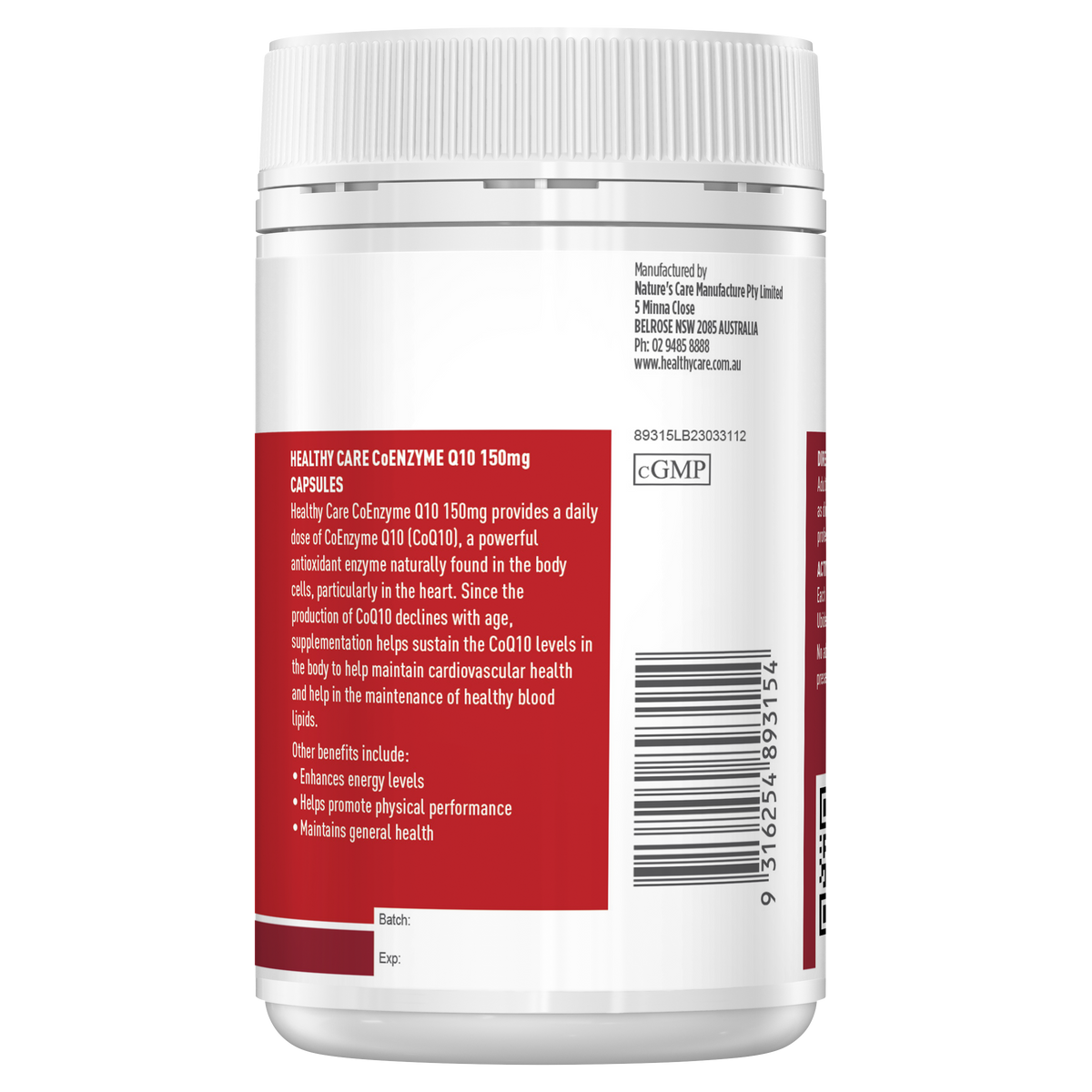 KoEnzim Q10 150mg 100 Kapsul