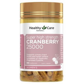 Healthy Care Super High Strength Cranberry 25000 - 90 Capsules