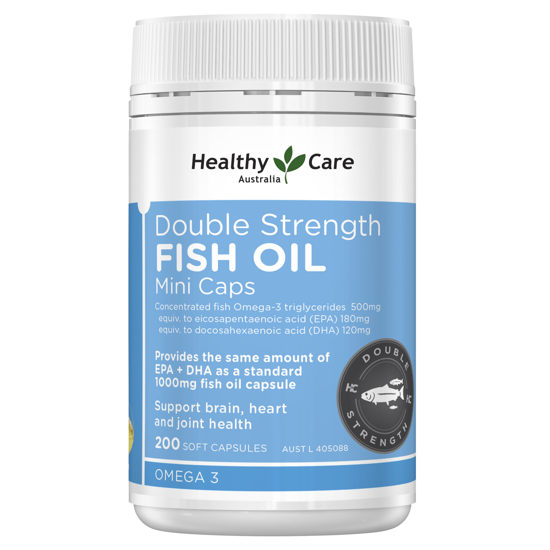 Fish oil 1000mg omega 3 healthy care australia hotsell