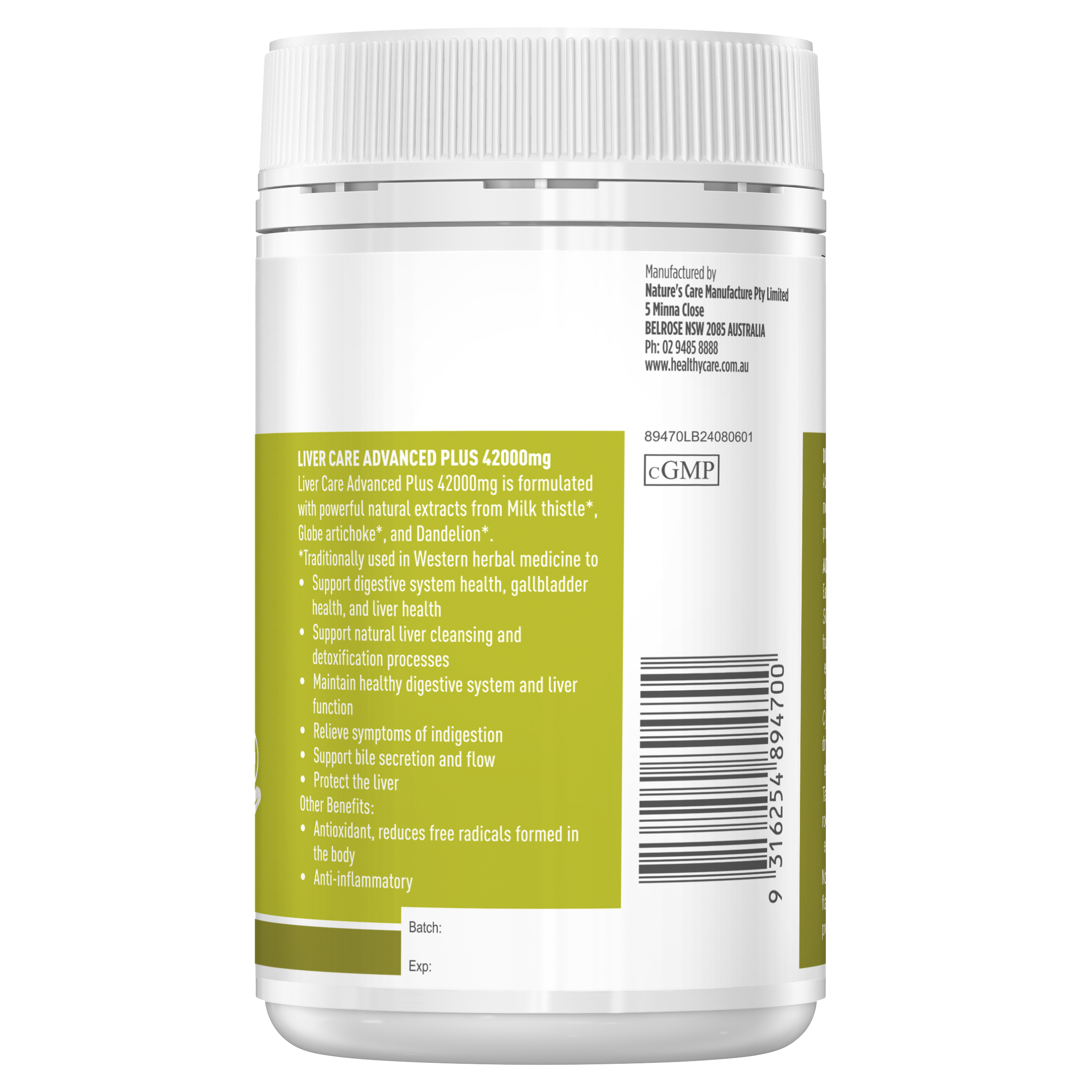Healthy Care Liver Care Advanced Plus 42000mg