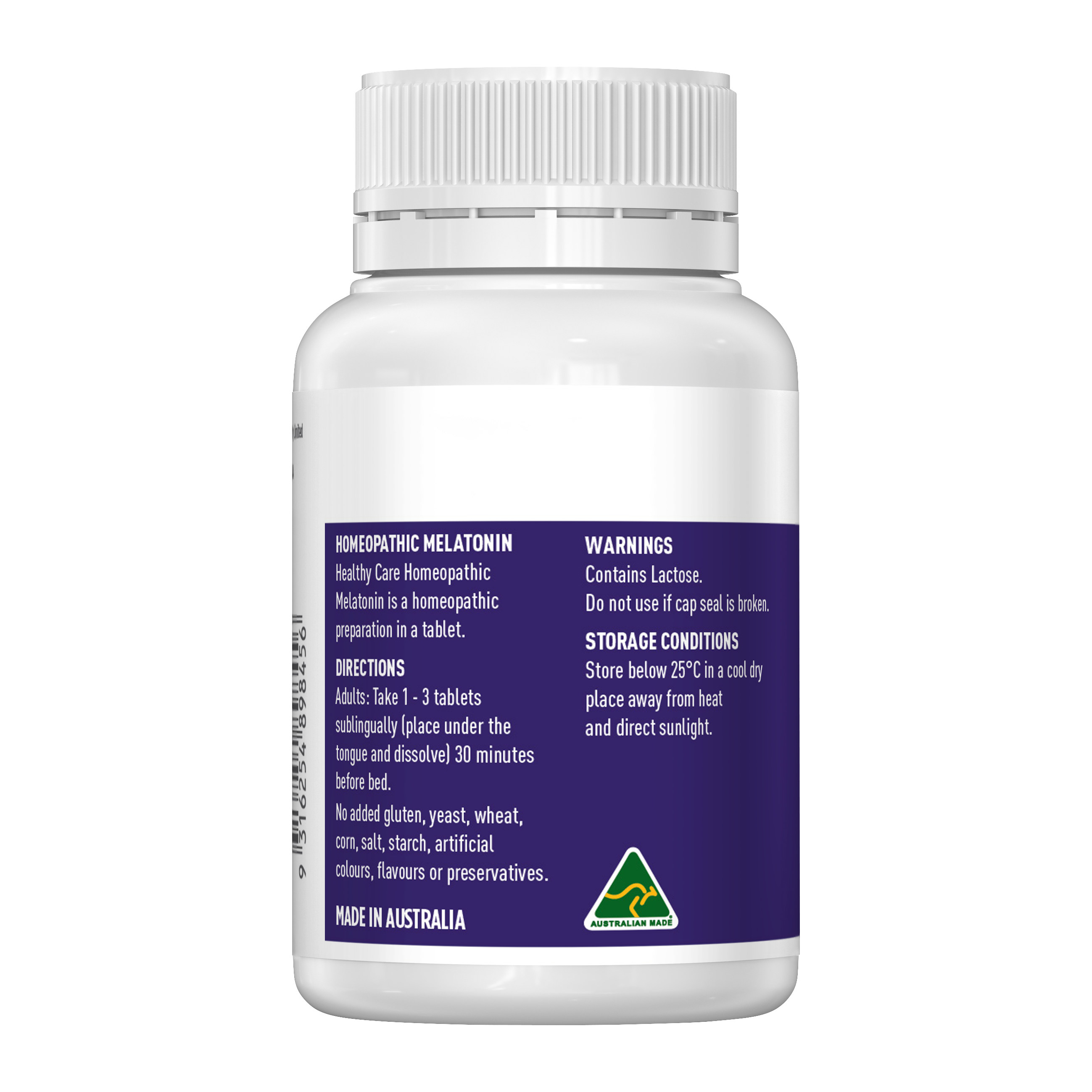 Healthy Care Homeopathic Melatonin 90 Tablets