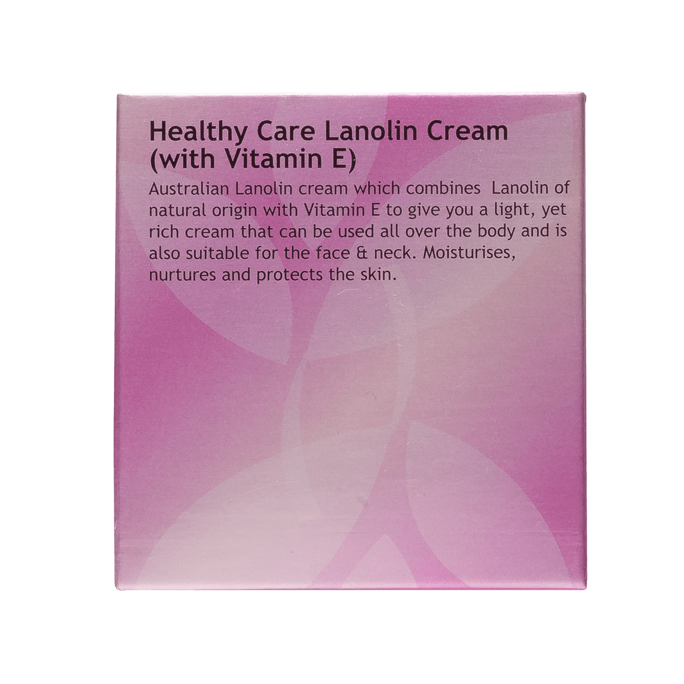 Healthy Care Lanolin Cream With Vitamin E 100g Healthy Care Australia
