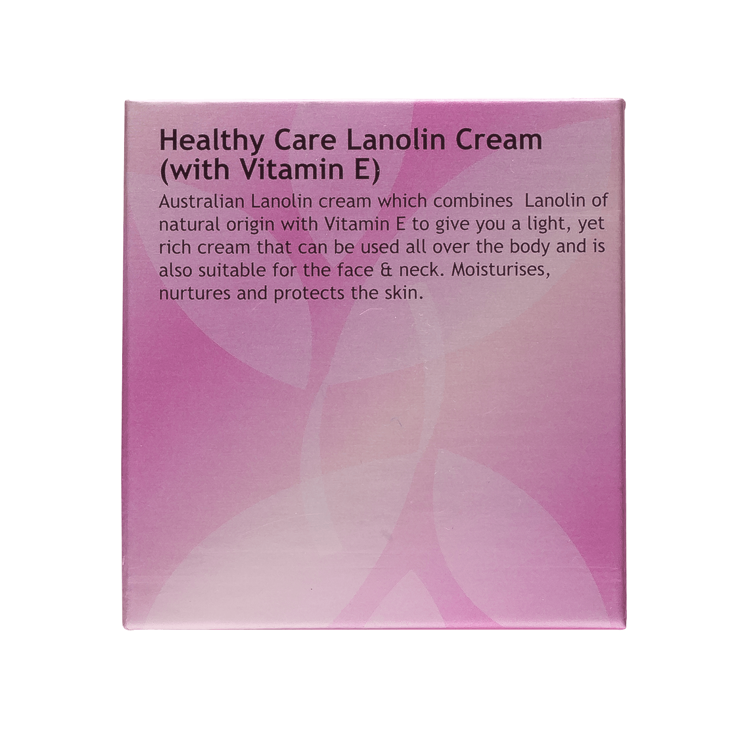 Lanolin Cream With Vitamin E 100g (Benefits and Uses)-Lotion & Moisturizer-Healthy Care Australia