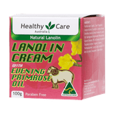 Lanolin Cream with EPO 100g-Lotion & Moisturizer-Healthy Care Australia