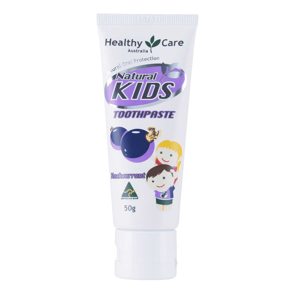 Natural Kids Toothpaste Blackcurrant Flavour 50g-Toothpaste-Healthy Care Australia