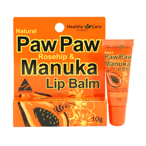 Paw Paw Rosehip & Manuka Lip Balm 10g-Healthy Care Australia