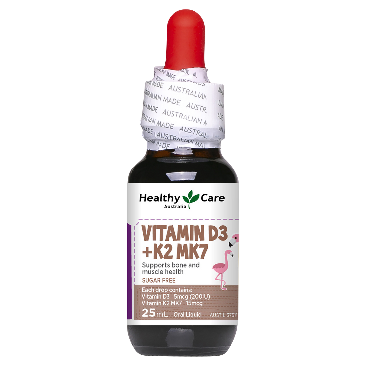 Vitamin D3+K2 Penjagaan Sihat
