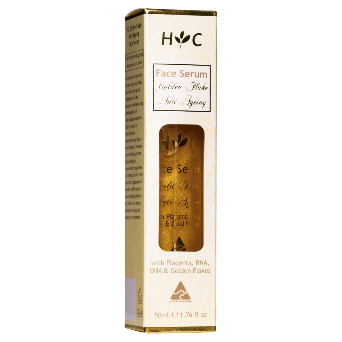 Healthy Care AntiAgeing Gold Flake Face Serum 50ml Healthy Care