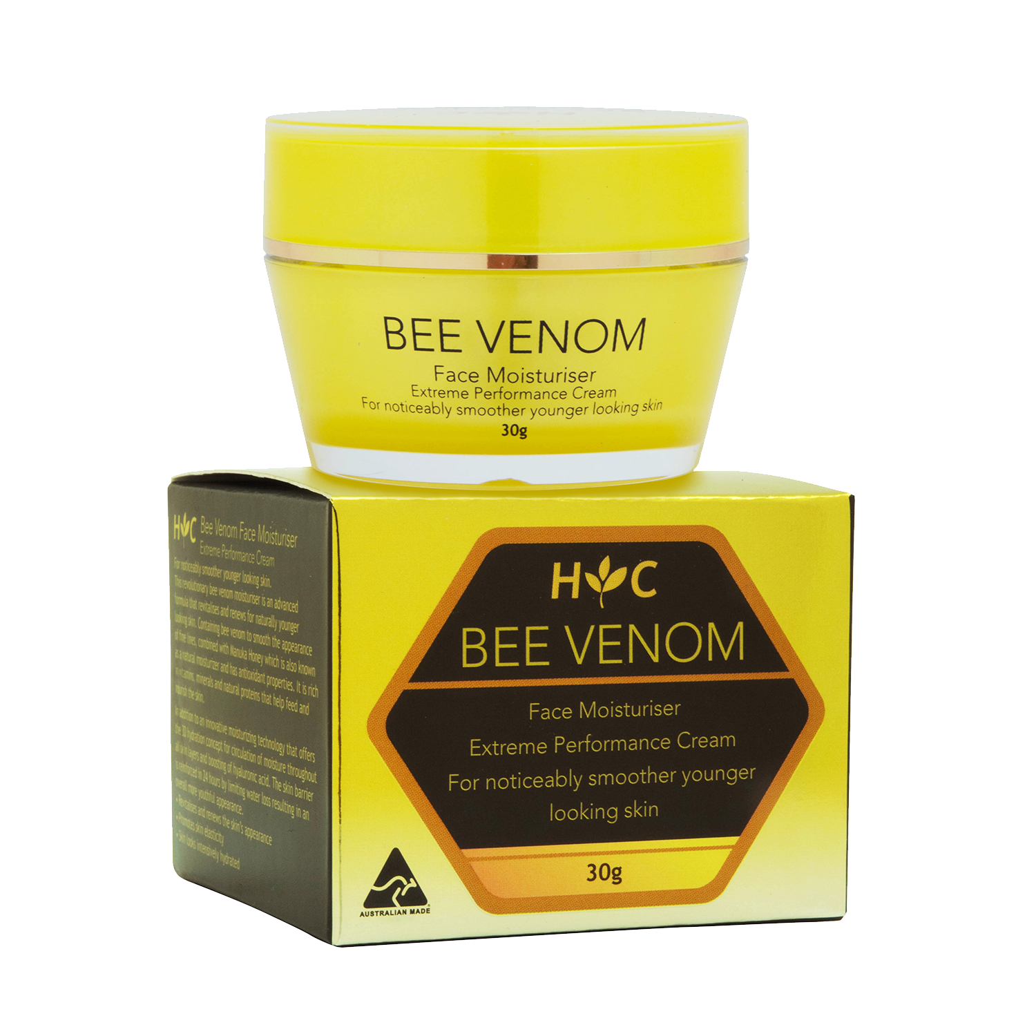 Bee Venom Face Moisturiser 30g-Lotion & Moisturizer-Healthy Care Australia