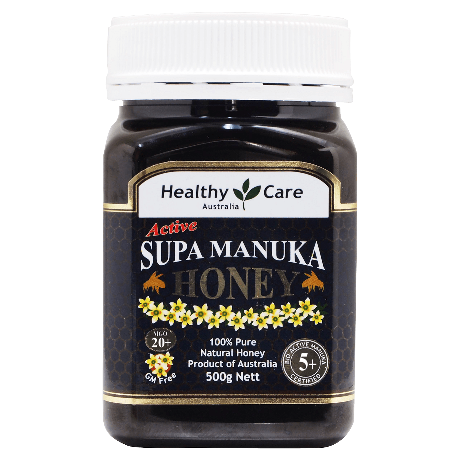 Manuka Honey MGO 20+ 5+ 500g-Vitamins & Supplements-Healthy Care Australia