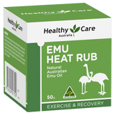 Emu Heat Rub 50g (Box Packaging)-Vitamins & Supplements-Healthy Care Australia