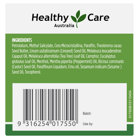 Emu Heat Rub 50g Ingredients-Vitamins & Supplements-Healthy Care Australia