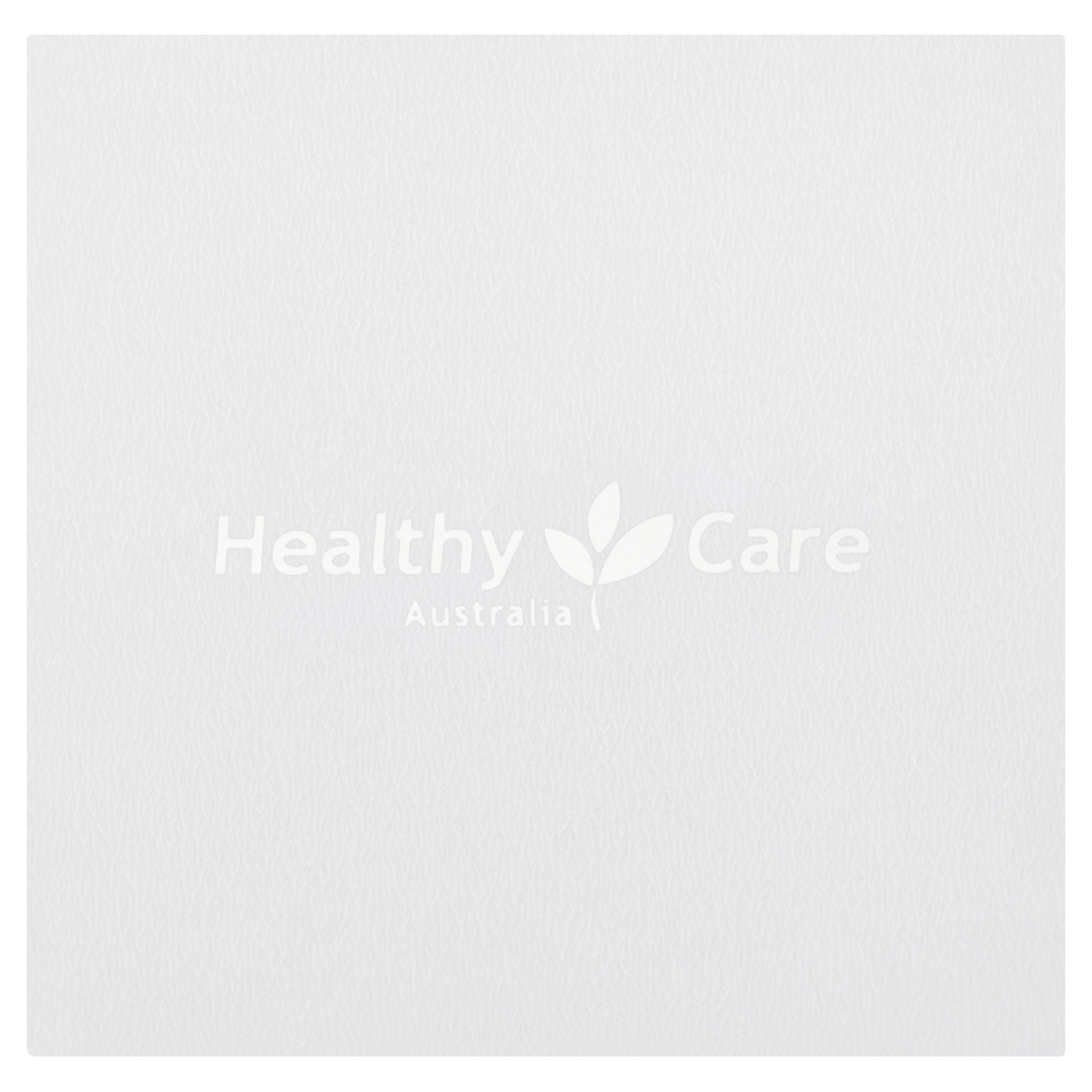 Healthy Care Australia Logo in gray background