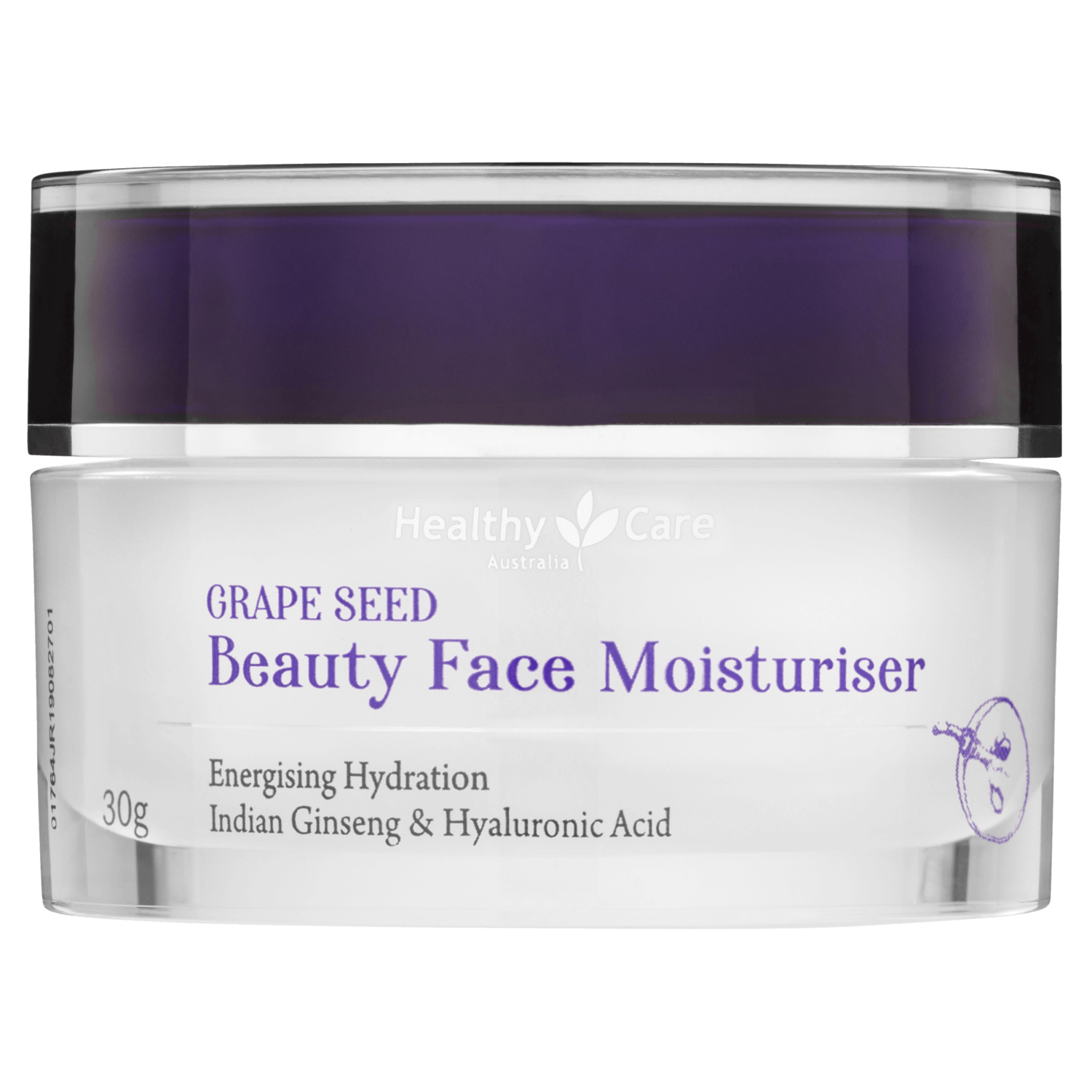 Grape Seed Beauty Face Moisturiser 30g-Lotion & Moisturizer-Healthy Care Australia